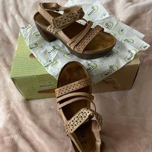 Naot brand sandals. Size 7. Only worn twice.